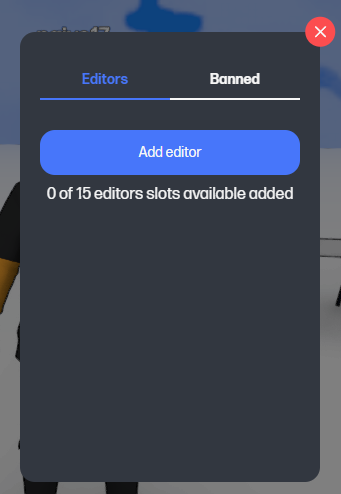 Add editor ui